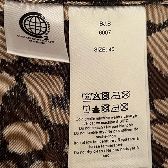 π NWT GANNI Leopard Jacquard Puff Sleeve Dress ππ - Picture 8 of 13